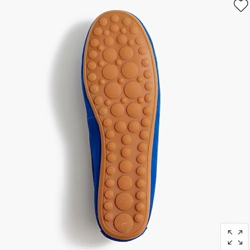 J. Crew Factory Nubuck driving moccasins Item BB466* - Picture 5 of 8